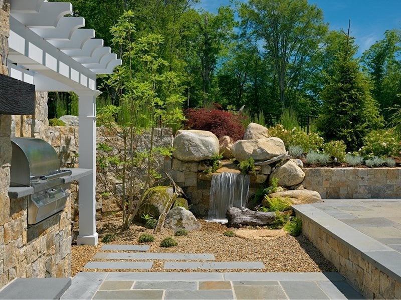 Pondless Rock Waterfall
Pond and Waterfall
Yard Boss Landscape Design LLC
Mattapoisett, MA