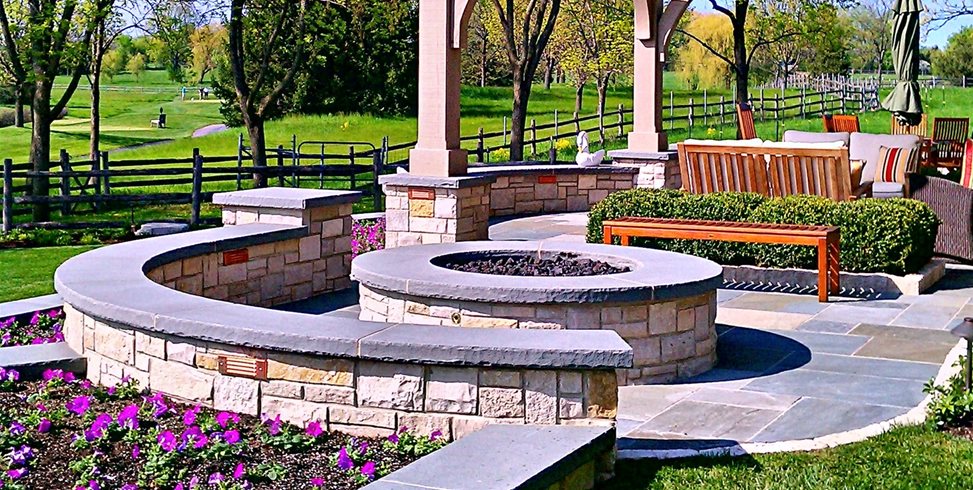Round, Fire Pit, Masonry, Stone, Gas
Fire Pit
Romani Landscape Architecture
Glencoe, IL