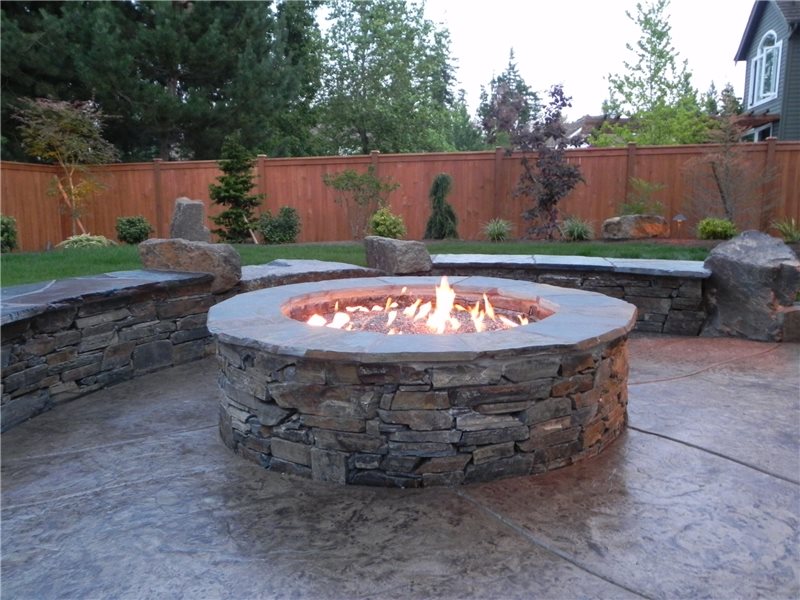 Round Gas Fire Pit
Fire Pit
Sublime Garden Design
Snohomish, WA