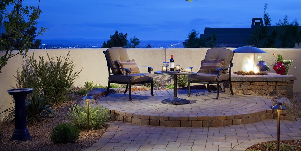 Round, Small, Raised, Patio, Pavers, Fire Pit, Lighting
Patio
WaterQuest, Inc.
Albuquerque, NM