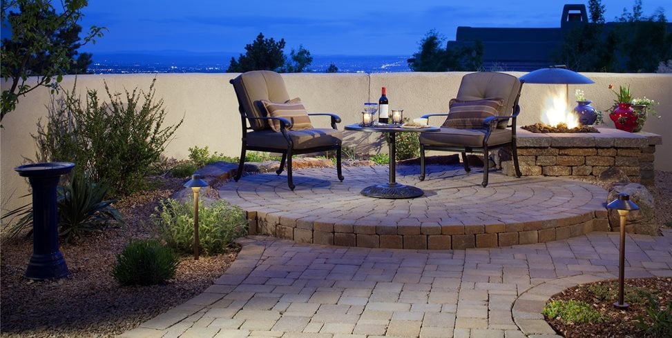 Round, Small, Raised, Patio, Pavers, Fire Pit, Lighting
WaterQuest, Inc.
Albuquerque, NM