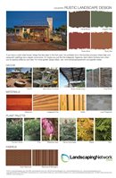 Rustic Landscape Design Pdf