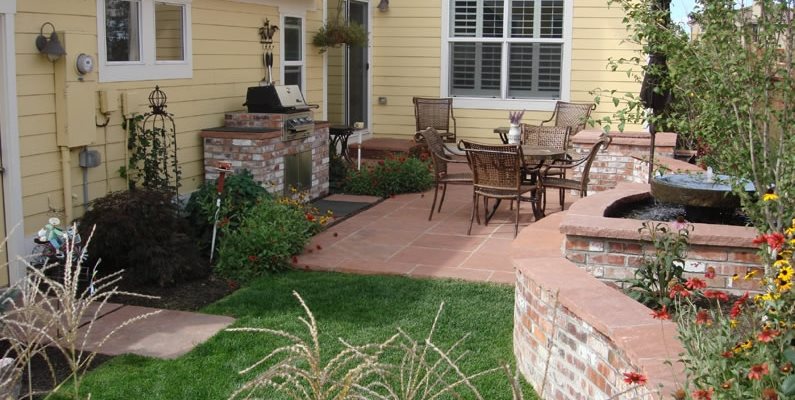 Small Backyard Landscaping
Outdoor Fireplace
Cascade Design
Lakewood, CO