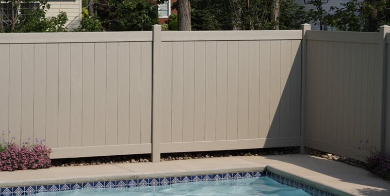 Solid Pool Fence
CertainTeed