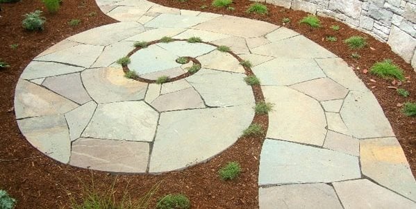 Spiraling Bluestone Walkway
Walkway and Path
Beautiful Bones & Purple Stones Landscape Design
Portland, OR
