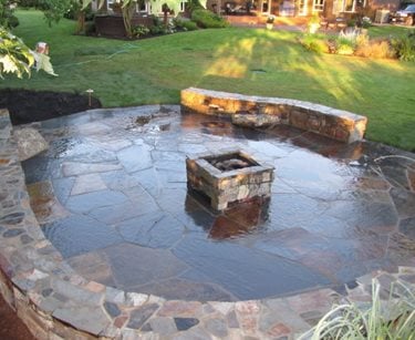Square Fire Pit, Stone Fire Pit, Stone Seat Walls
Woody's Custom Landscaping Inc
Battle Ground, WA