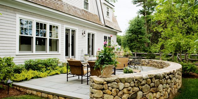 Stone Patio Wall, Luxury Backyard Patio
Patio
Yard Boss Landscape Design LLC
Mattapoisett, MA