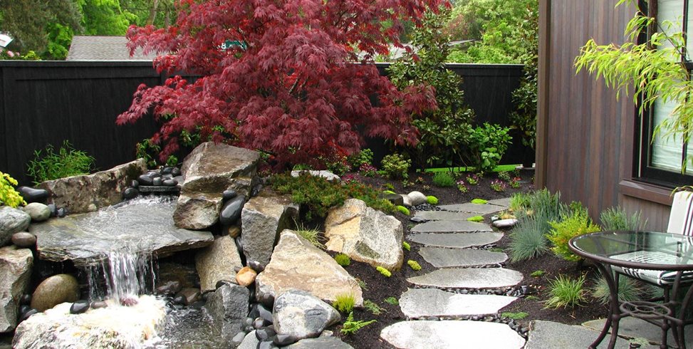 Stone Waterfall, Boulder Waterfall, Front Yard Waterfall
Stock & Hill Landscapes, Inc
Lake Stevens, WA