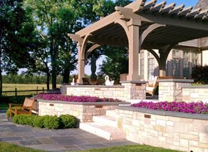 Terraced, White Walls
Retaining and Landscape Wall
Romani Landscape Architecture
Glencoe, IL