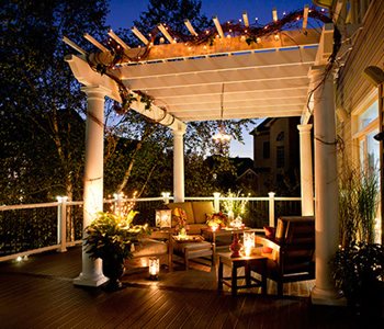 Pergola Kit Offers the Best of Both Worlds