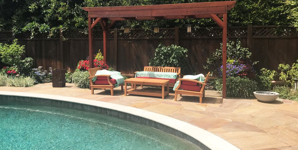 Pergola and Pool