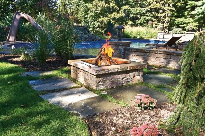 Wood Burning Fire Pit, Square Fire Pit
Fire Pit
Autumn Leaf Landscape Design
Centerport, NY