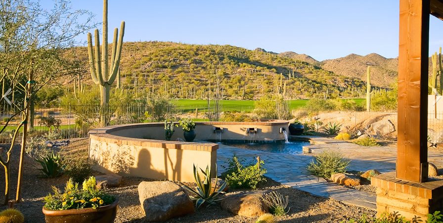 Xeriscape Water Feature
Arizona Landscaping
Boxhill Landscape Design
Tucson, AZ